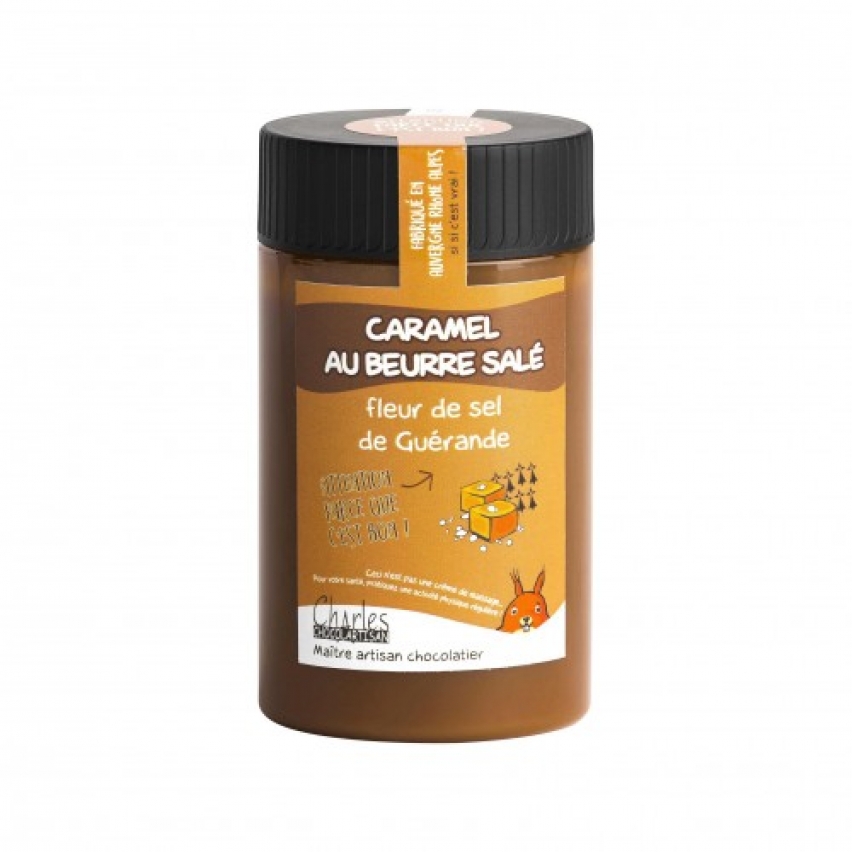 PATE A TARTINER Charles Chocolartisan - OCA des Sables d'Olonne : Caramel au beurre salé 280gr